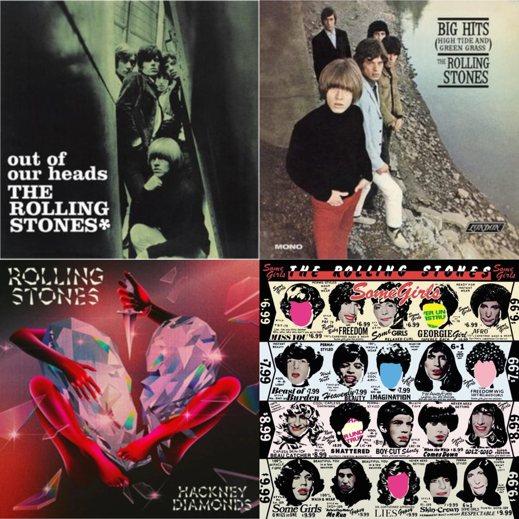 Out Of Our Heads (Uk) & Big Hits (High Tide Green Grass LP Vinyl) & Hackney Diamonds & Some Girls