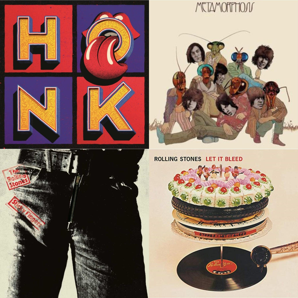 Metamorphosis & Let It Bleed (50Th Anniversary Edition) & Sticky Fingers & Honk (Translucent Red Vinyl/2LP)