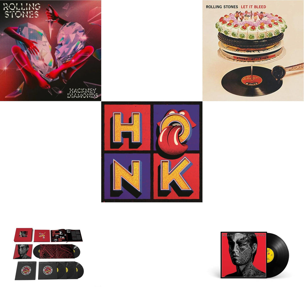 Let It Bleed (50Th Anniversary Edition) & Tattoo You (2021 Remaster) & Tattoo You (2021 Remaster/5LP Box Set) & Hackney Diamonds & Honk (Translucent Red Vinyl/2LP)