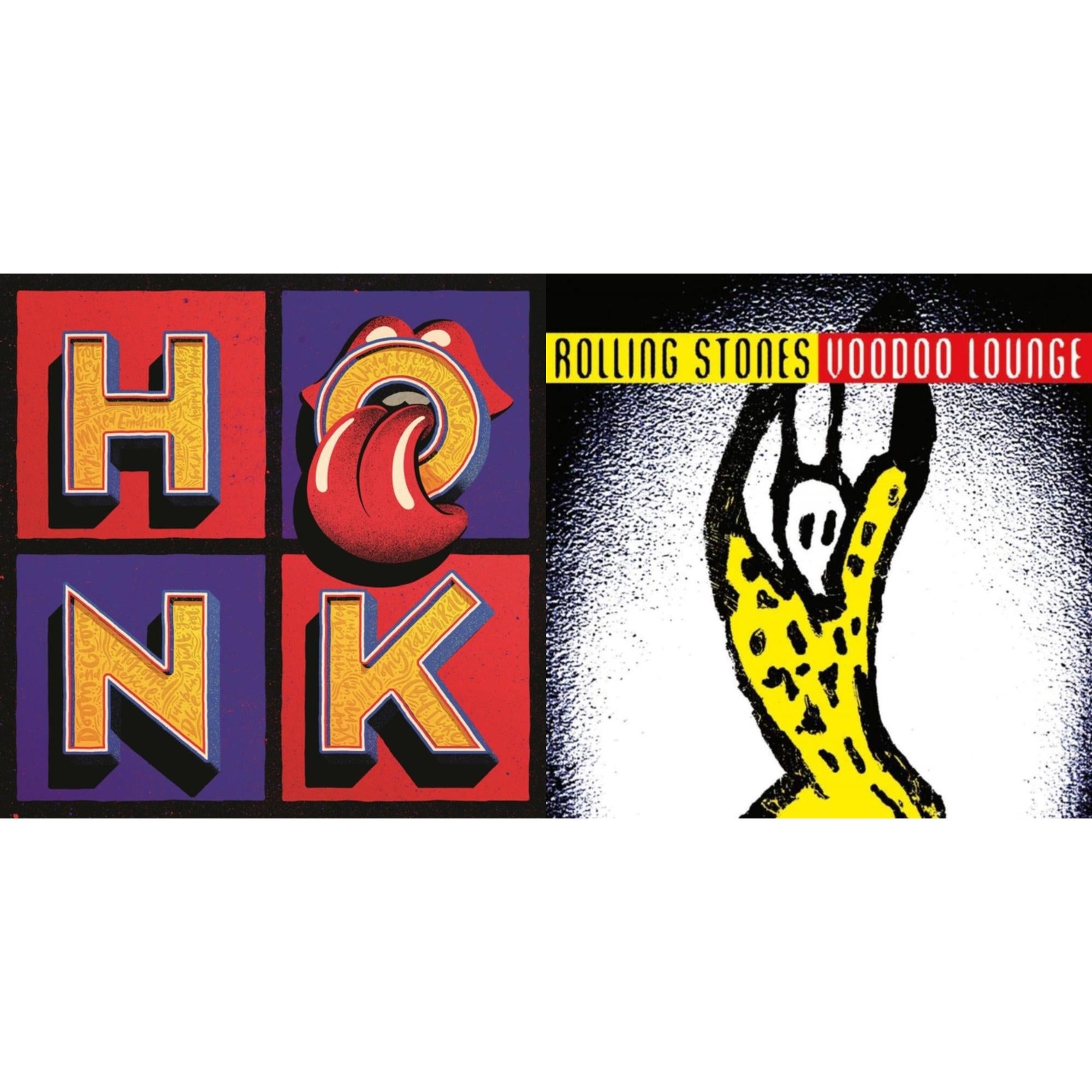 Rolling Stones - Voodoo Lounge (30Th Anniversary) (Red/Yellow Vinyl/2LP) & Honk (Translucent Red Vinyl/2LP)