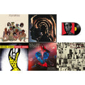 Metamorphosis & Hot Rocks 1964-1971 (2LP) & Tattoo You (2021 Remaster) & Voodoo Lounge (30Th Anniversary) (Red/Yellow Vinyl/2LP) & Hackney Diamonds (1 Year Anniversary/Clear/Blue Splatter Vinyl/2LP) & Exile On Main Street (2LP)