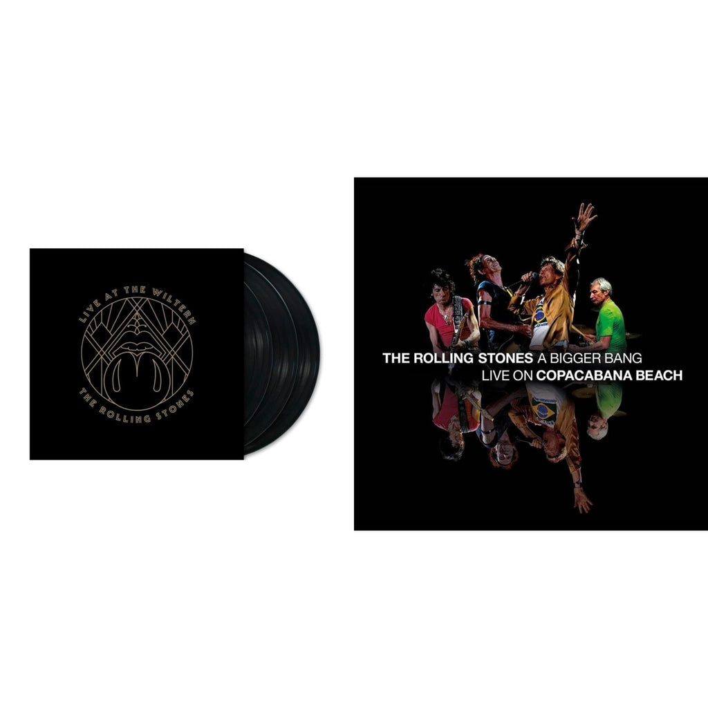 Rolling Stones - Bigger Bang Live On Copacabana Beach (Multi Color Vinyl/3LP) & Live At The Wiltern (3LP)