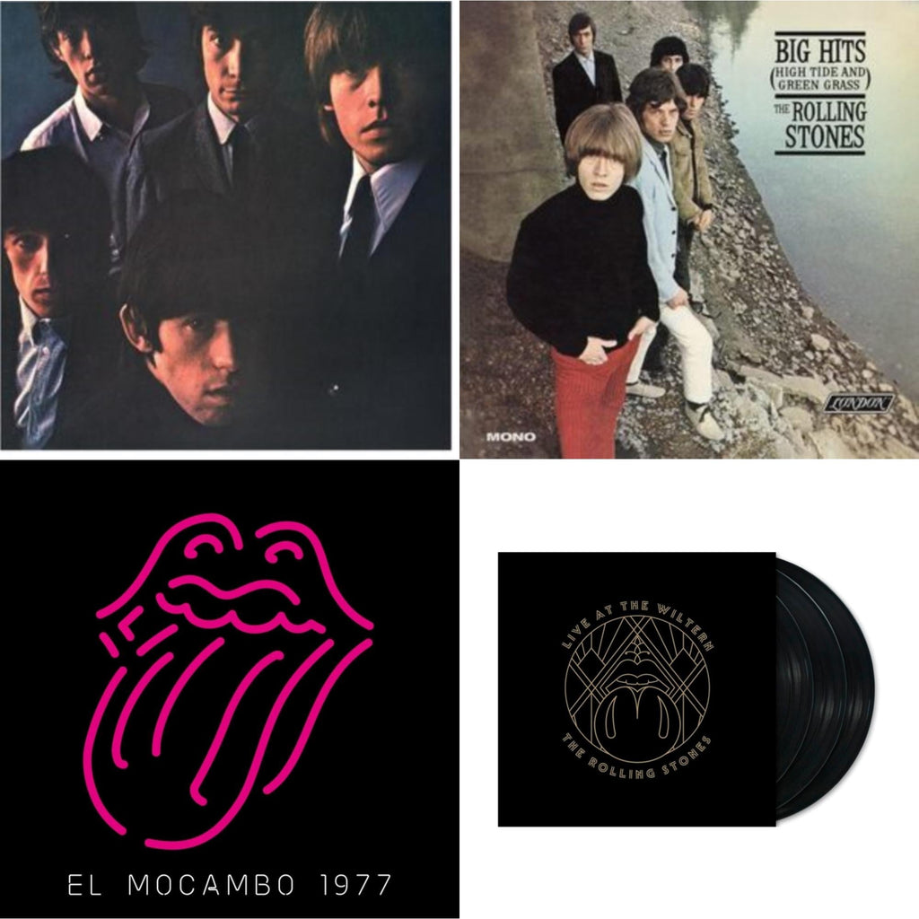 Rolling Stones No.2 (180G) & Big Hits (High Tide Green Grass LP Vinyl) & Live At The El Mocambo (4LP) & Live At The Wiltern (3LP)