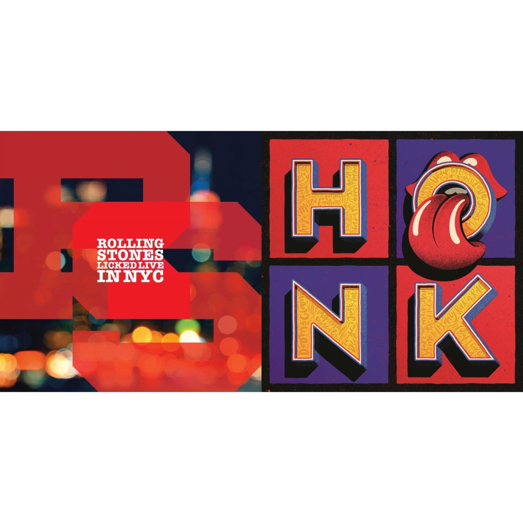 Licked Live In Nyc (White Vinyl/3LP) & Honk (Translucent Red Vinyl/2LP)