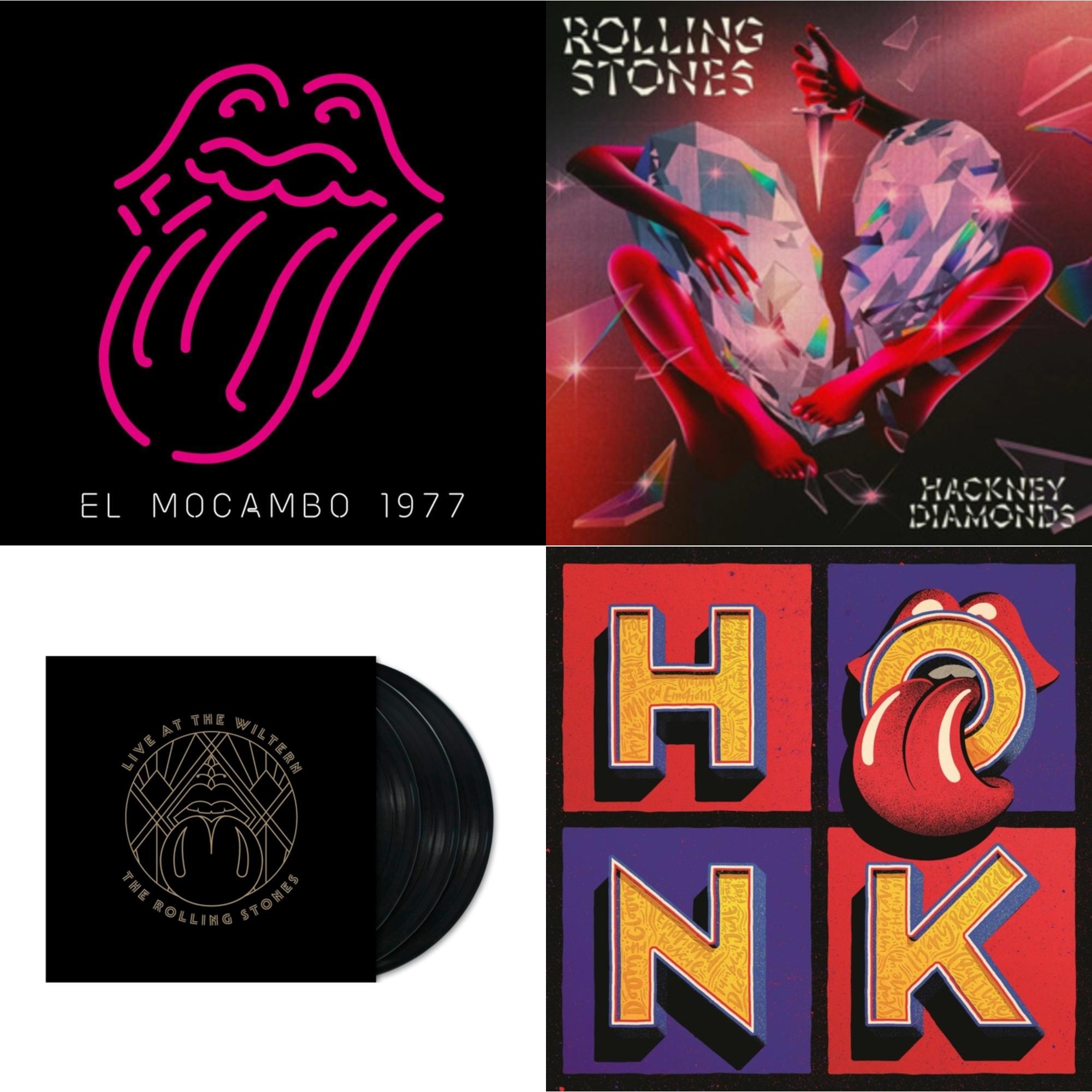 Live At The El Mocambo (4LP) & Hackney Diamonds & Live At The Wiltern (3LP) & Honk (Translucent Red Vinyl/2LP)