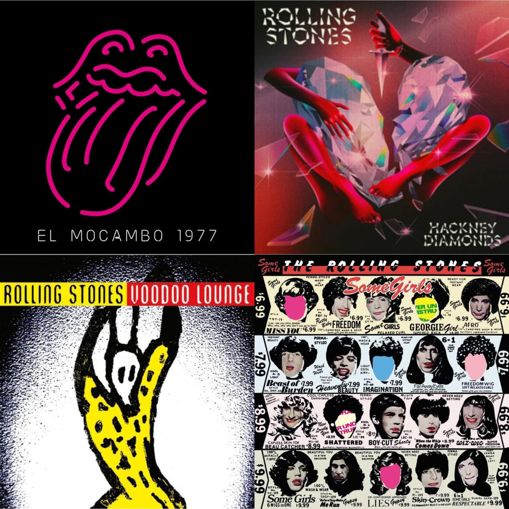 Live At The El Mocambo (4LP) & Hackney Diamonds & Voodoo Lounge (30Th Anniversary) (Red/Yellow Vinyl/2LP) & Some Girls