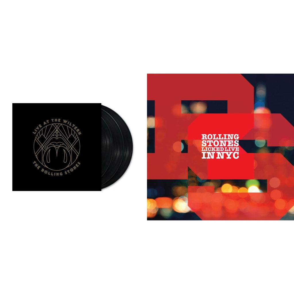 Rolling Stones - Licked Live In Nyc (White Vinyl/3LP) & Live At The Wiltern (3LP)