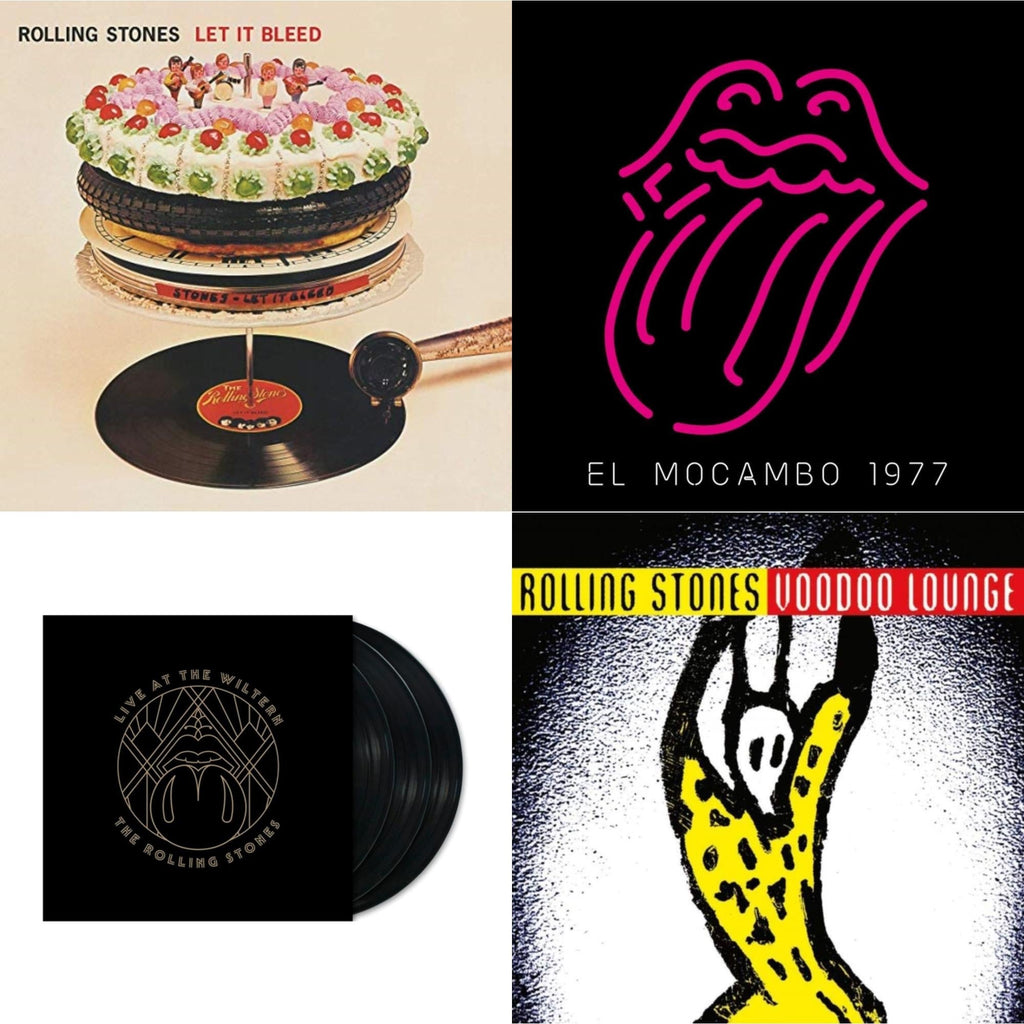 Let It Bleed (50Th Anniversary Edition) & Live At The El Mocambo (4LP) & Live At The Wiltern (3LP) & Voodoo Lounge (30Th Anniversary) (Red/Yellow Vinyl/2LP)