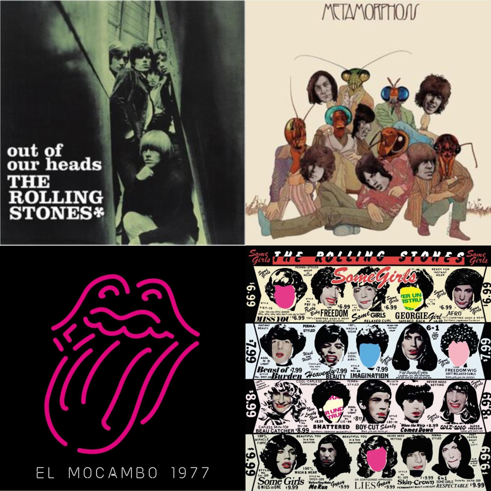 Out Of Our Heads (Uk) & Metamorphosis & Live At The El Mocambo (4LP) & Some Girls