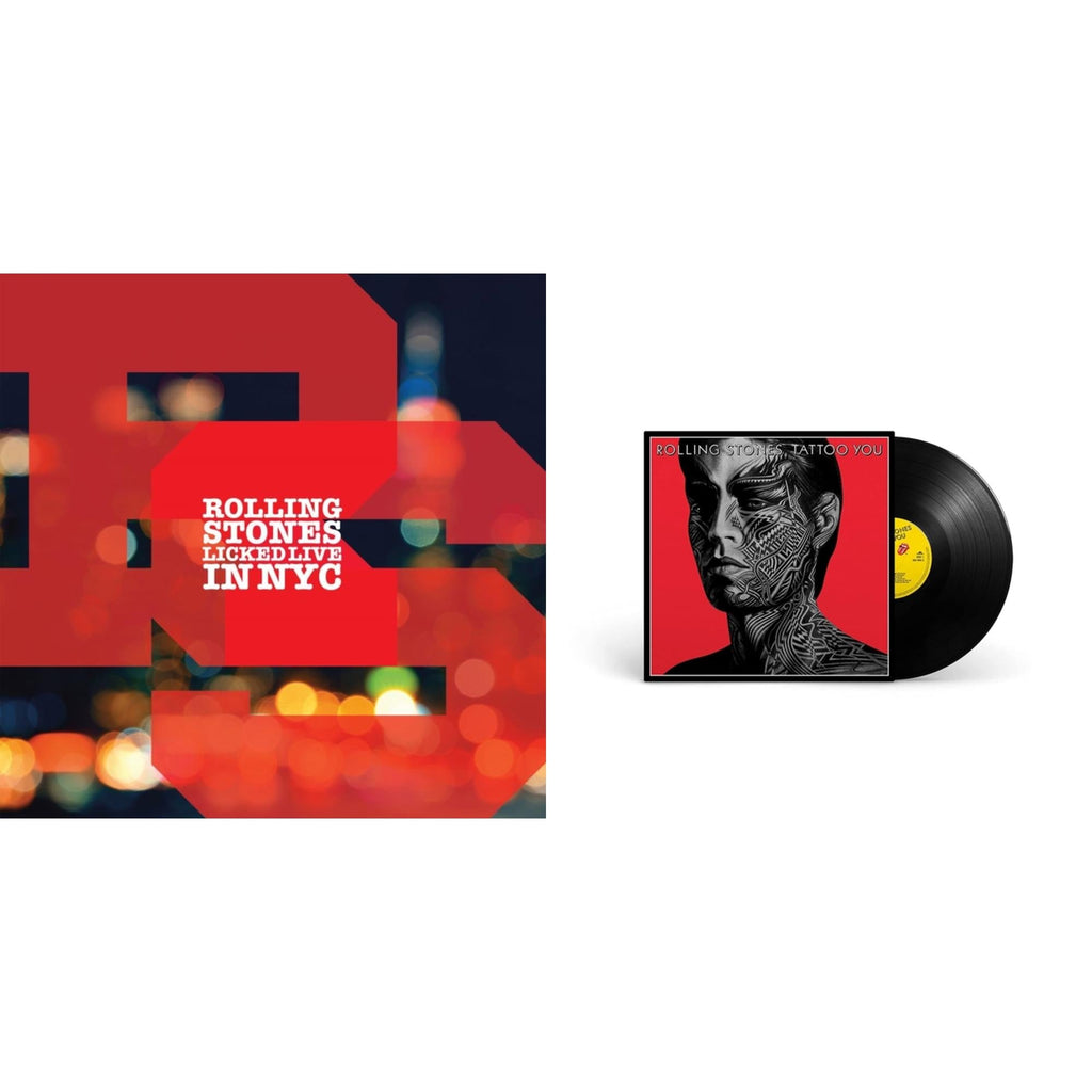 Rolling Stones - Tattoo You (2021 Remaster) & Licked Live In Nyc (White Vinyl/3LP)