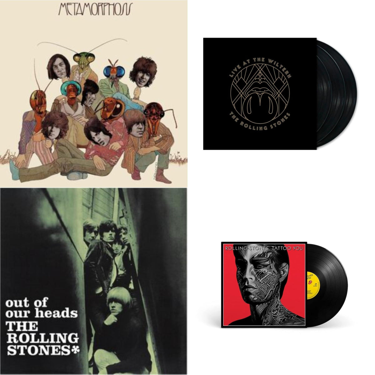 Rolling Stones - Metamorphosis & Live At The Wiltern (3LP) & Out Of Our Heads (Uk) & Tattoo You (2021 Remaster)