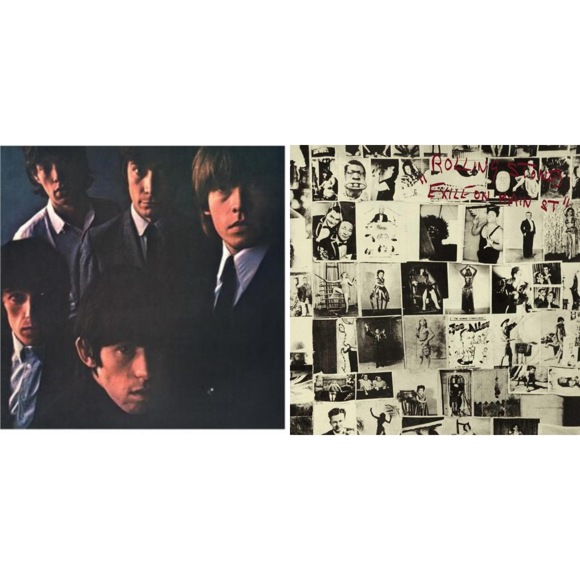 Rolling Stones No.2 (180G) & Exile On Main Street (2LP)