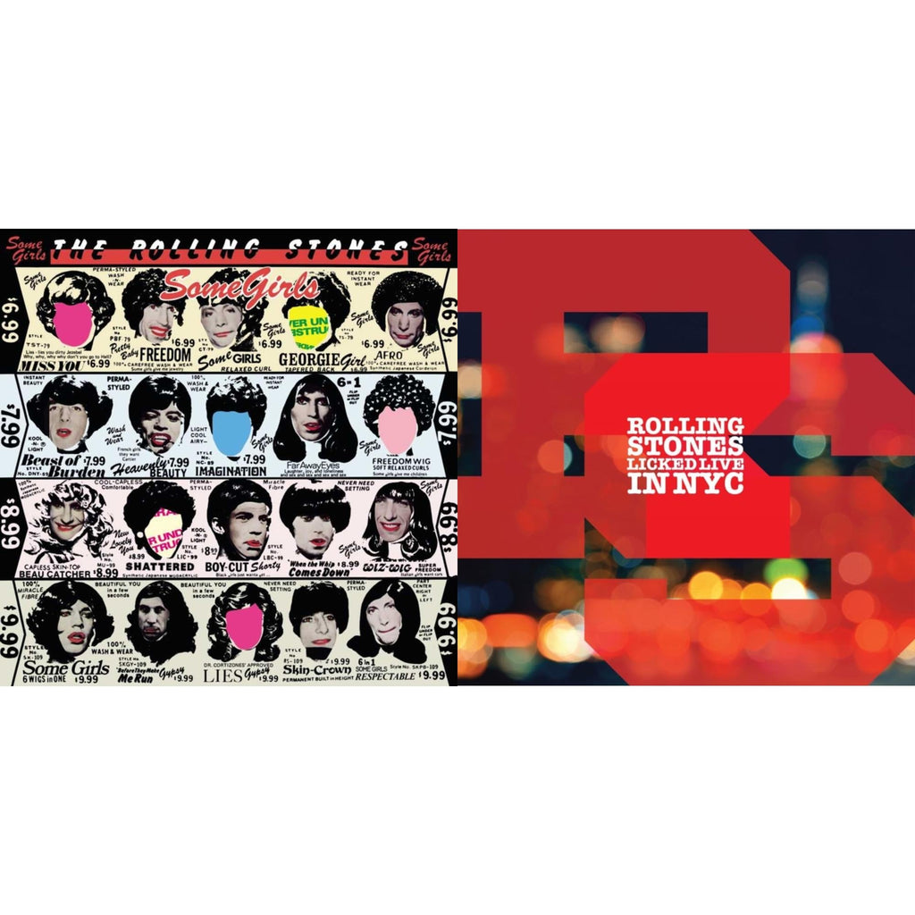 Rolling Stones - Licked Live In Nyc (White Vinyl/3LP) & Some Girls