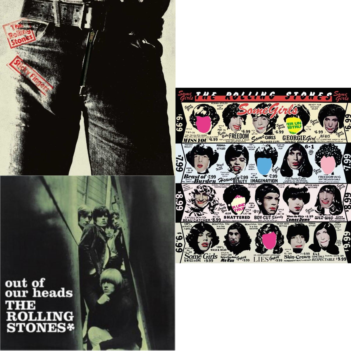 Out Of Our Heads (Uk) & Sticky Fingers & Some Girls