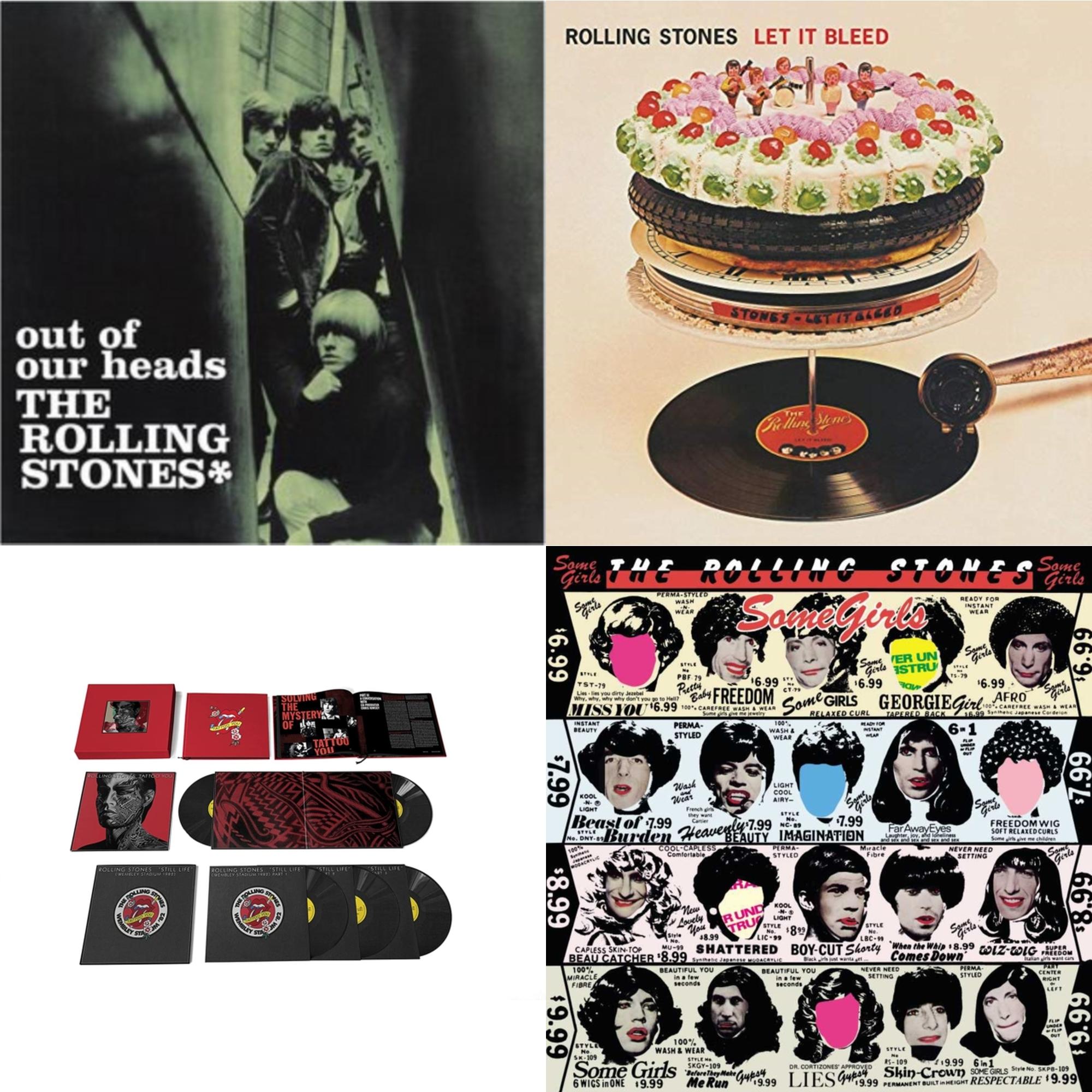 Out Of Our Heads (Uk) & Let It Bleed (50Th Anniversary Edition) & Tattoo You (2021 Remaster/5LP Box Set) & Some Girls