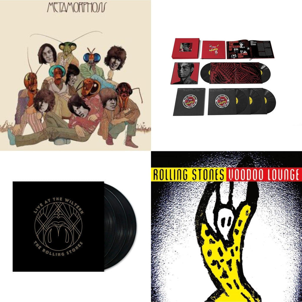 Metamorphosis & Tattoo You (2021 Remaster/5LP Box Set) & Live At The Wiltern (3LP) & Voodoo Lounge (30Th Anniversary) (Red/Yellow Vinyl/2LP)