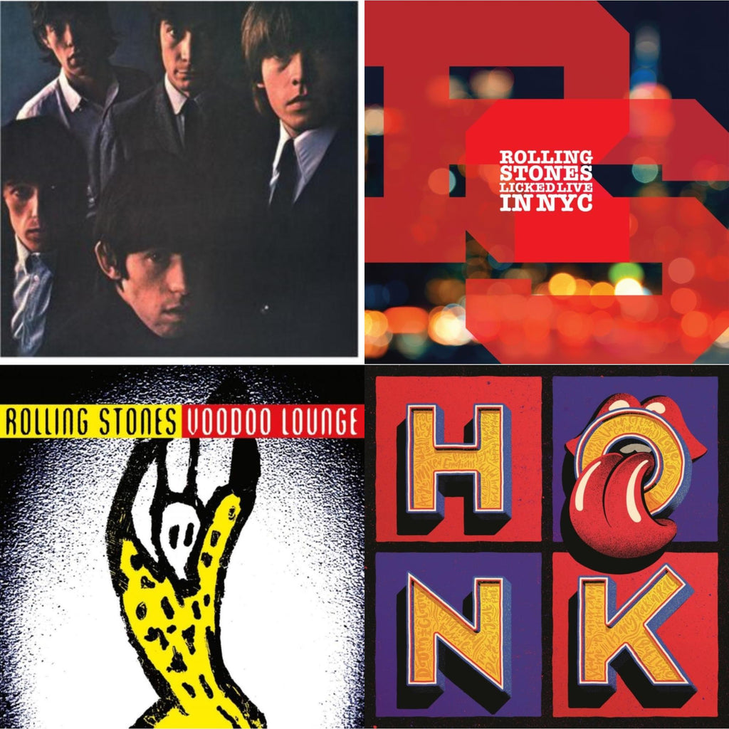 Rolling Stones No.2 (180G) & Licked Live In Nyc (White Vinyl/3LP) & Voodoo Lounge (30Th Anniversary) (Red/Yellow Vinyl/2LP) & Honk (Translucent Red Vinyl/2LP)