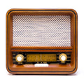 Fuse RAD Retro Vintage Real Ashtree Wood Veneer AM/FM Radio