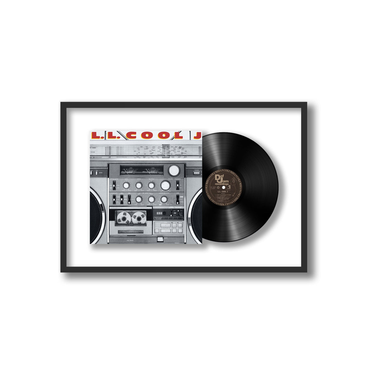 LL Cool J - Radio - Framed Vinyl Record