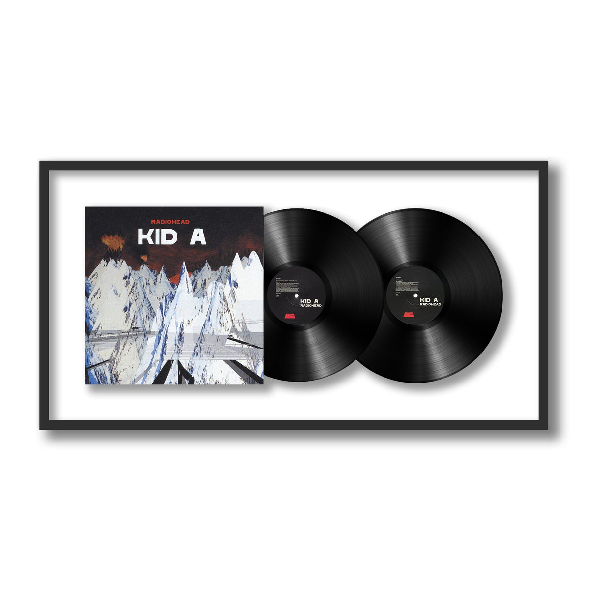 Radiohead - Kid A - Framed Vinyl Record