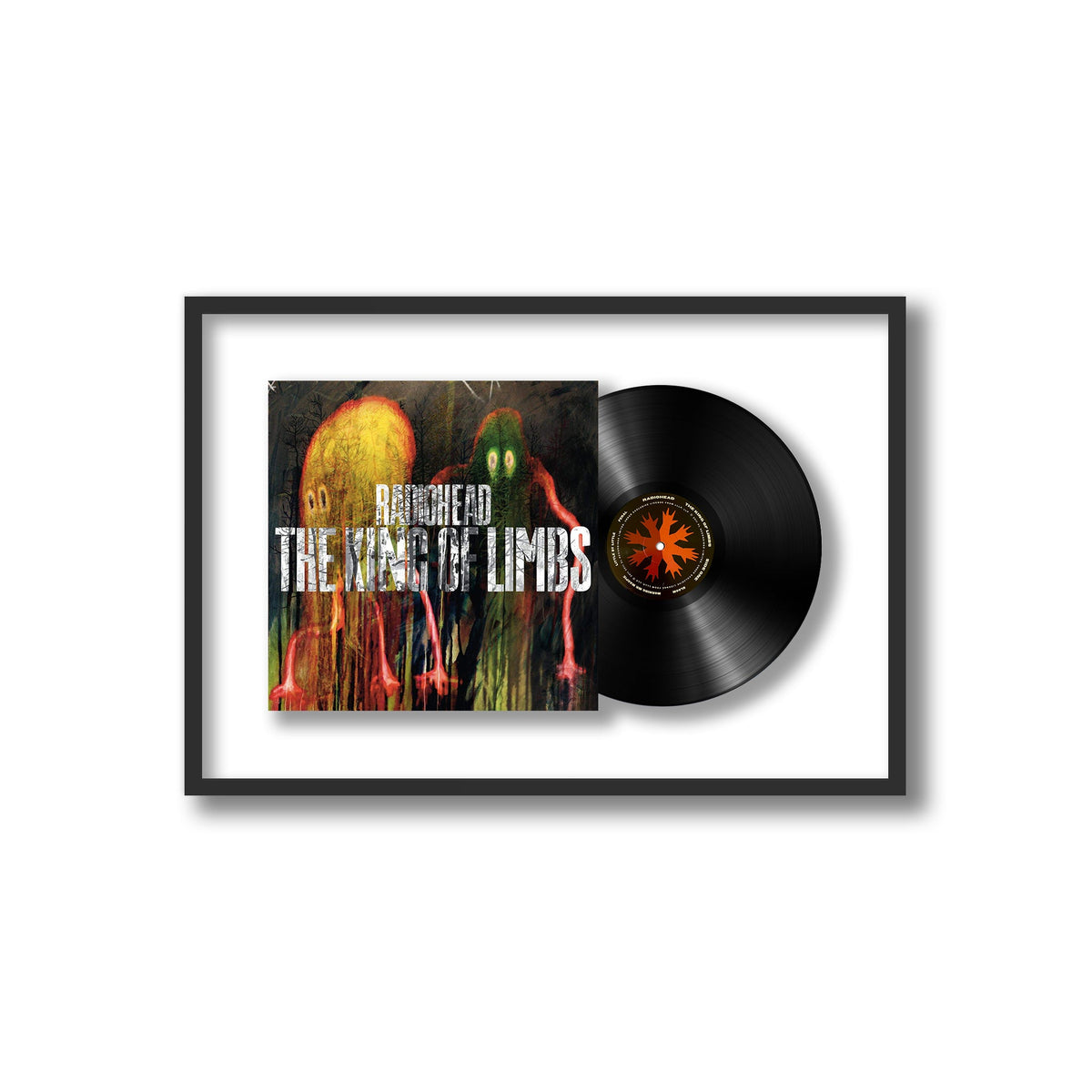 Radiohead - King Of Limbs - Framed Vinyl Record