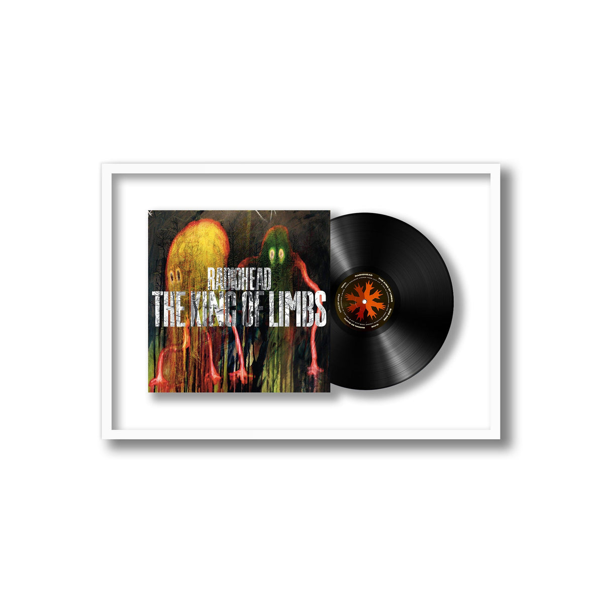 Radiohead - King Of Limbs - Framed Vinyl Record