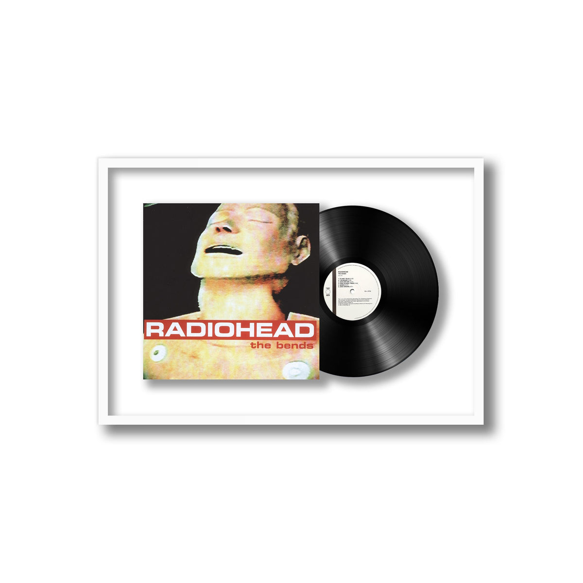 Radiohead - The Bends - Framed Vinyl Record