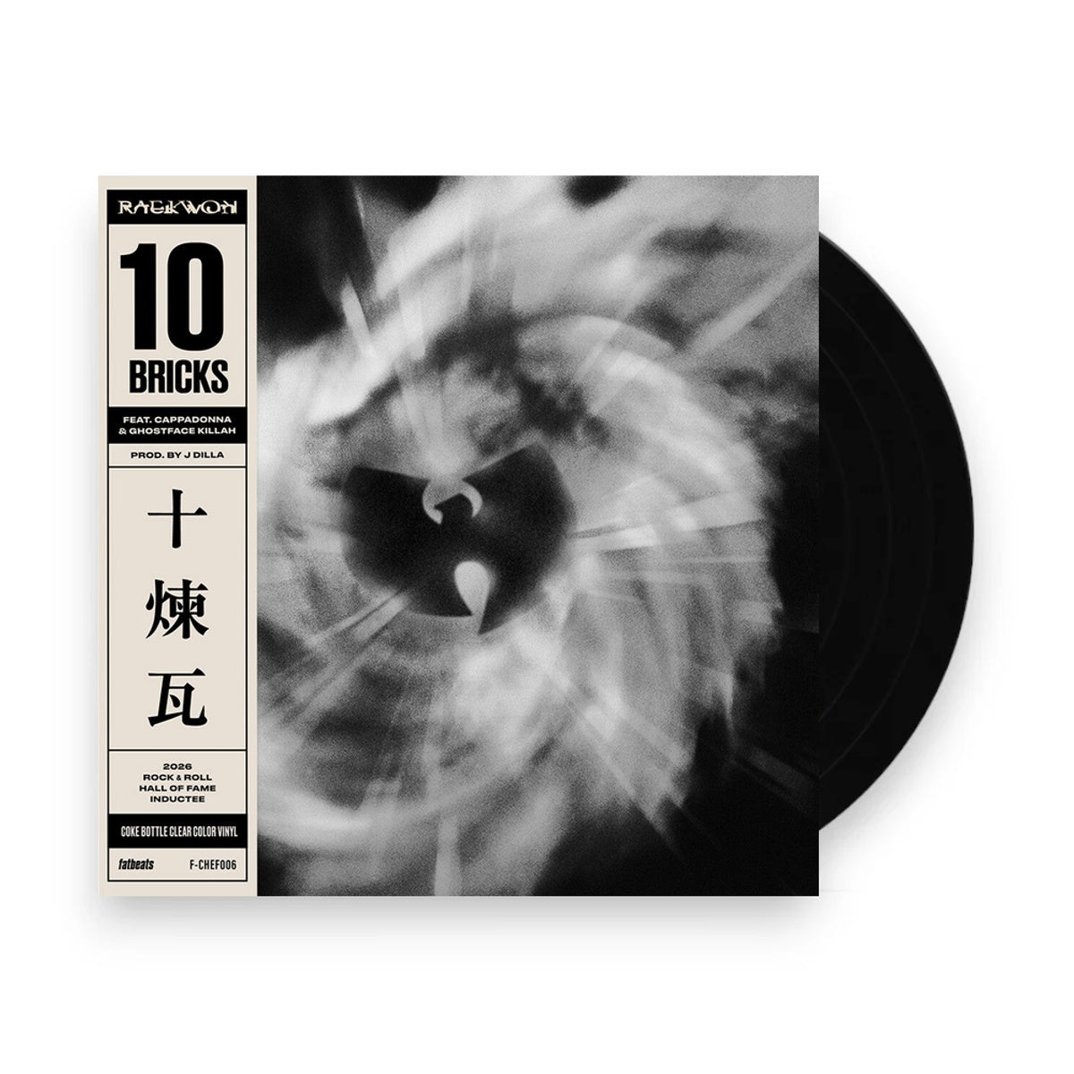 Raekwon – 10 Bricks (feat. Ghostface Killah & Cappadonna) (7" Vinyl) Vinyl Record