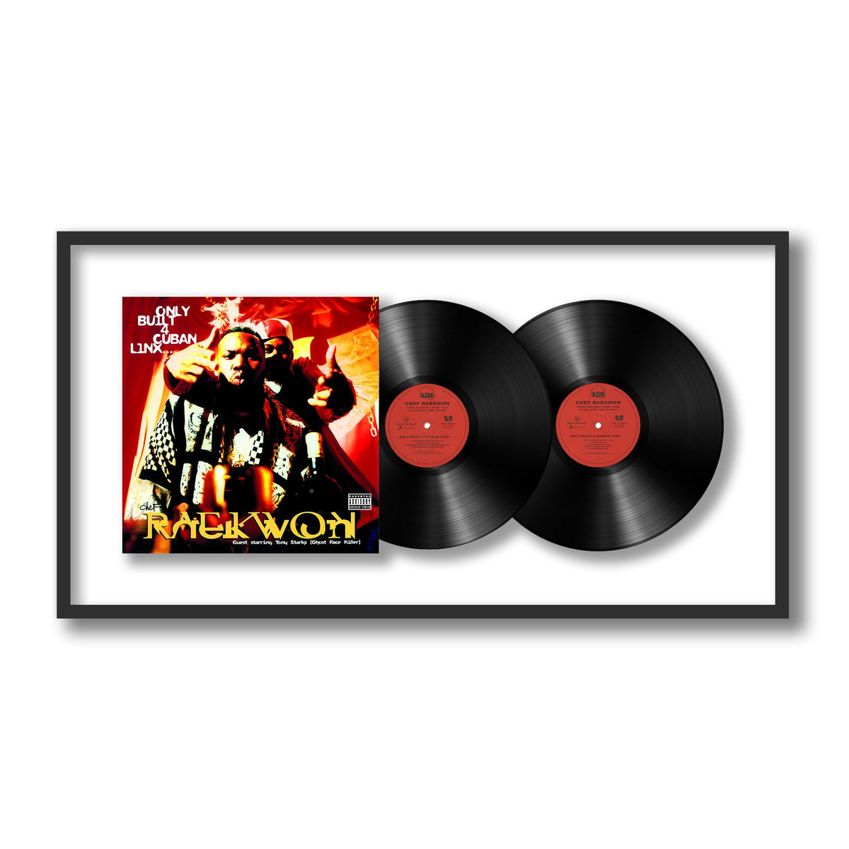 Raekwon - Only Built 4 Cuban Linx... - Framed Vinyl Record