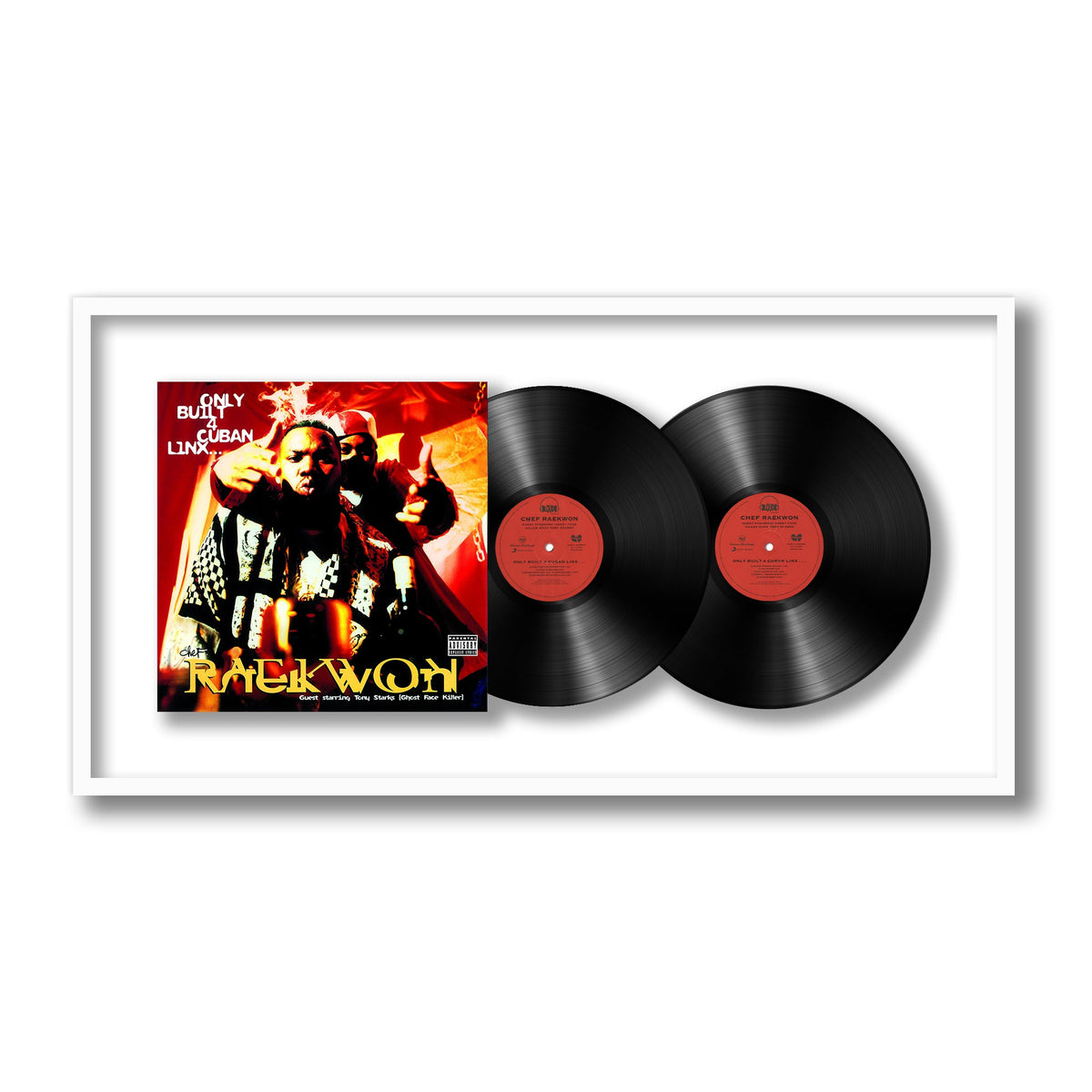 Raekwon - Only Built 4 Cuban Linx... - Framed Vinyl Record