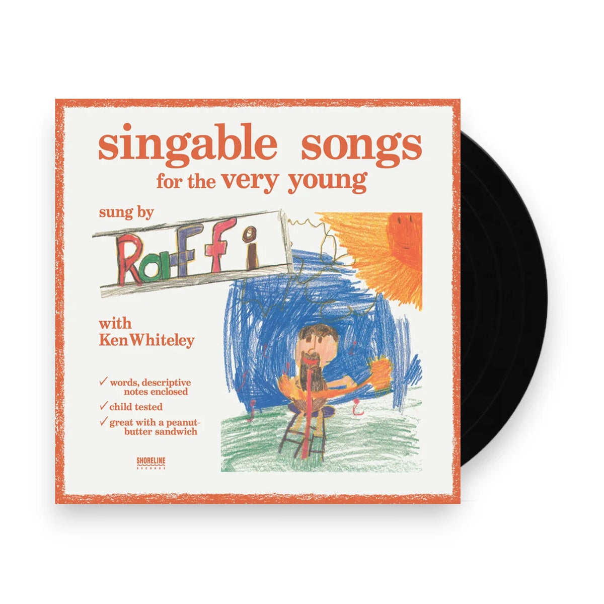 Raffi – Singable Songs For The Very Young (LP Vinyl) Vinyl Record
