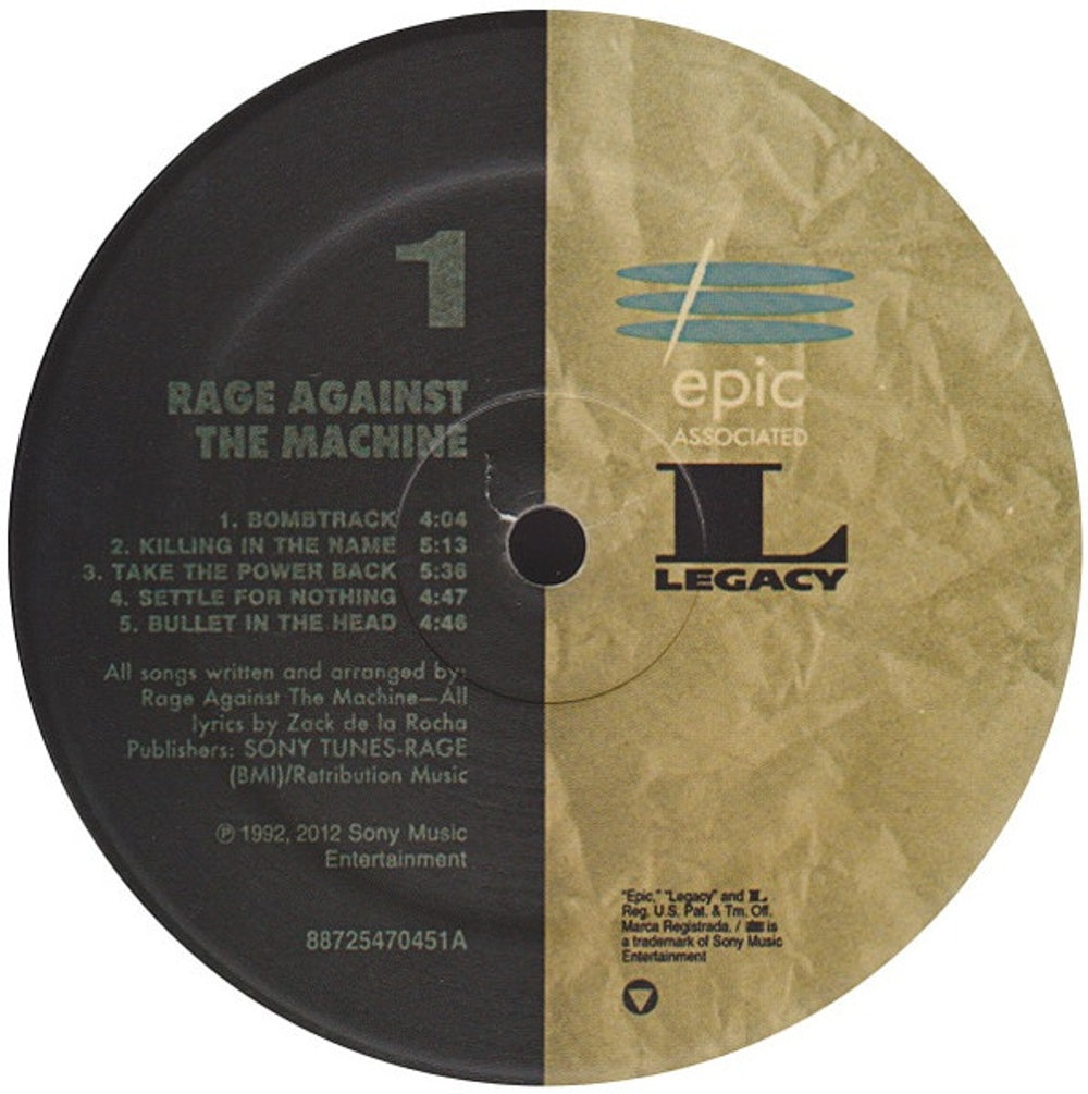 Rage Against The Machine – Rage Against The Machine XX (LP Vinyl) Vinyl Record