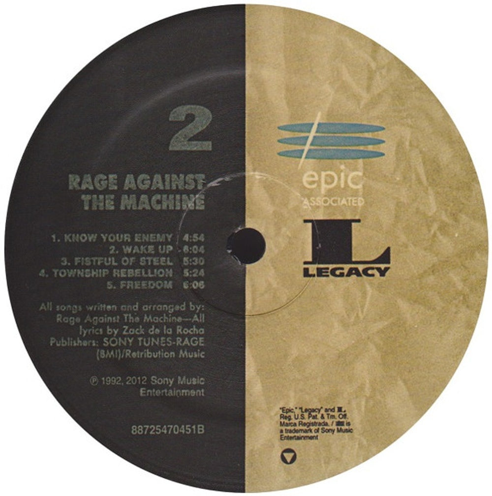 Rage Against The Machine – Rage Against The Machine XX (LP Vinyl) Vinyl Record