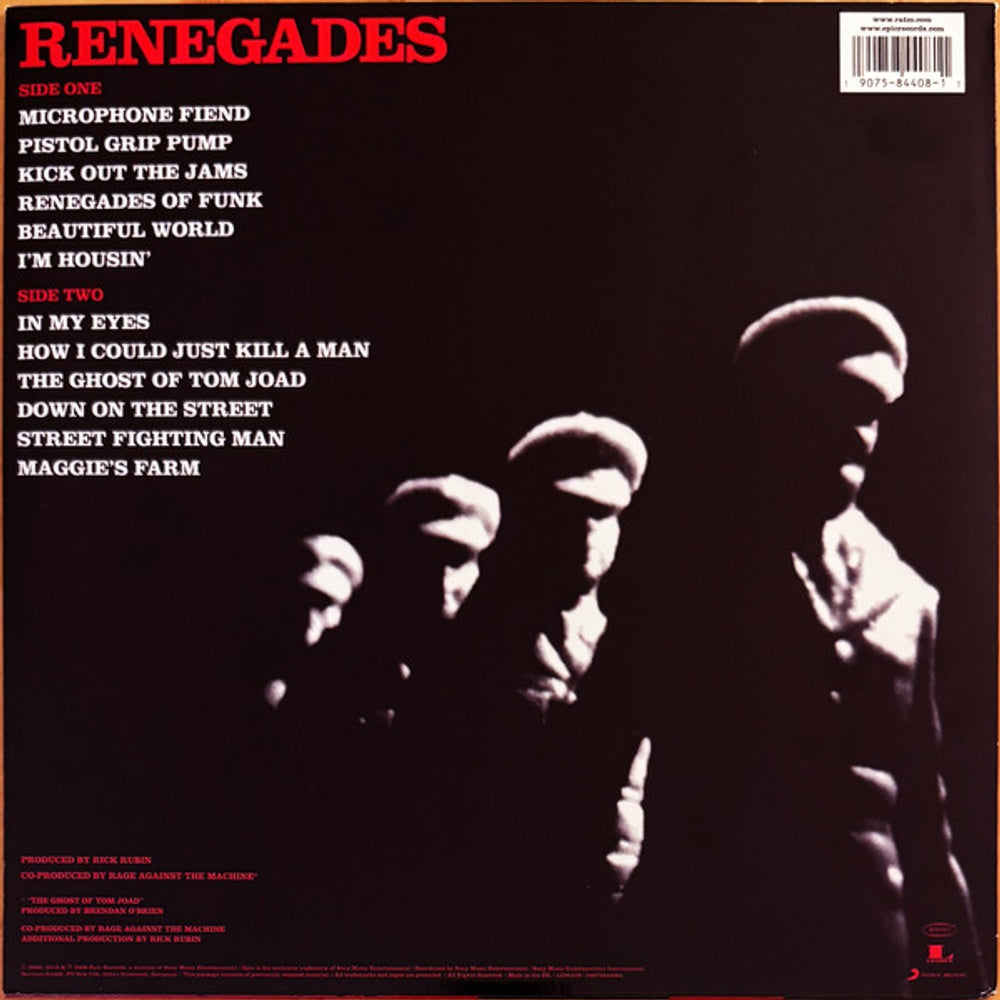 Rage Against The Machine – Renegades (LP Vinyl) Vinyl Record