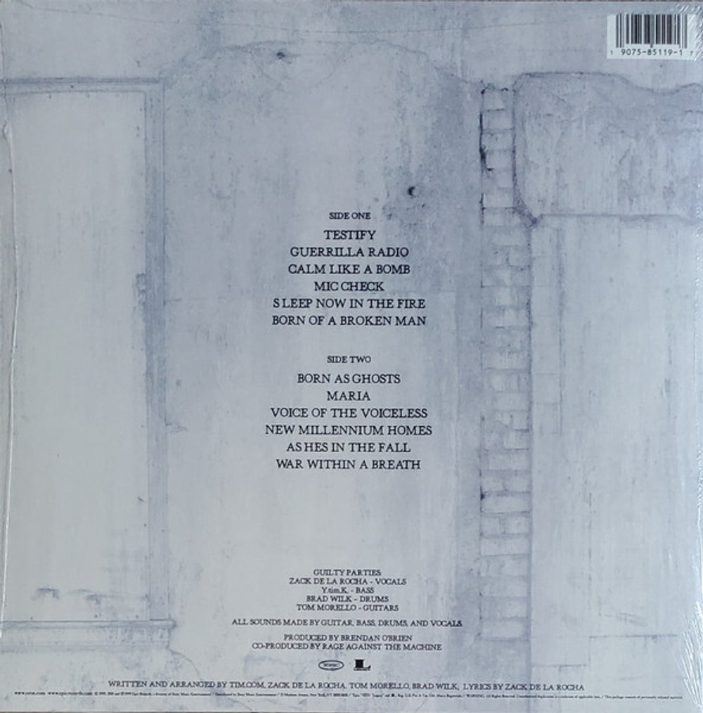 Rage Against The Machine – The Battle Of Los Angeles (LP Vinyl) Vinyl Record