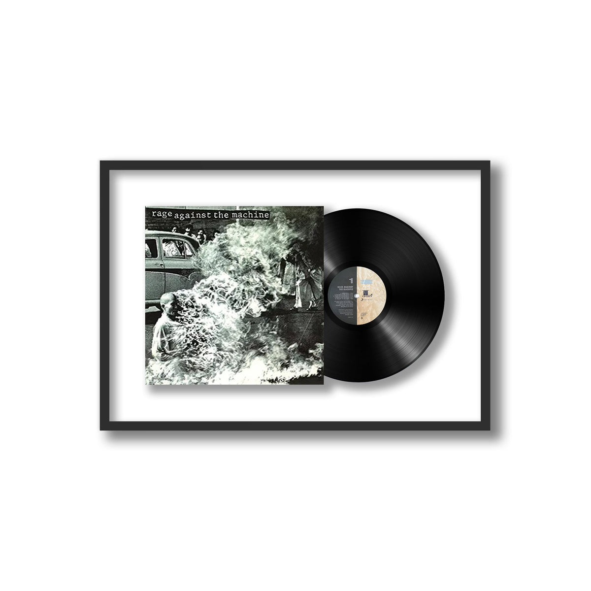 Rage Against the Machine - Rage Against the Machine - Framed Vinyl Record