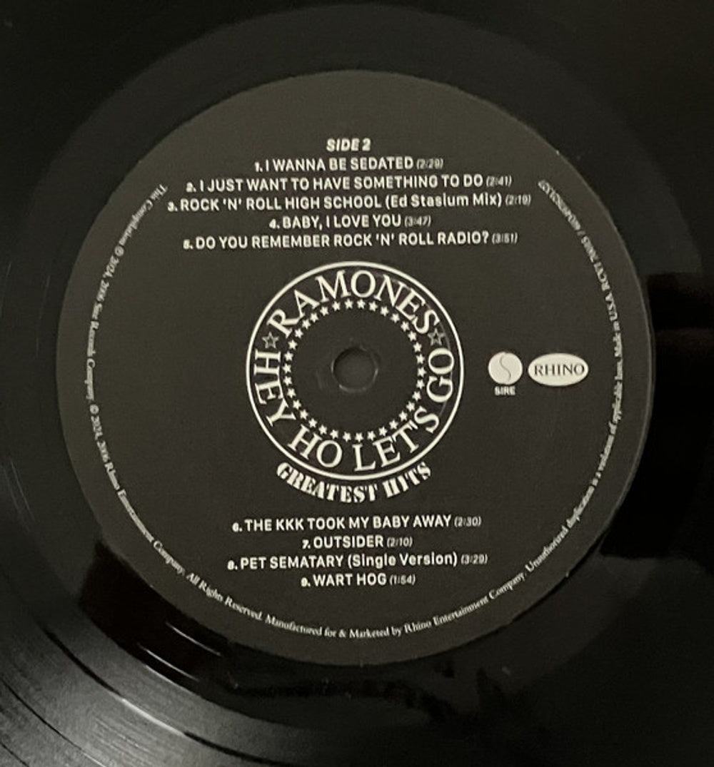 Ramones – Greatest Hits (LP Vinyl) Vinyl Record