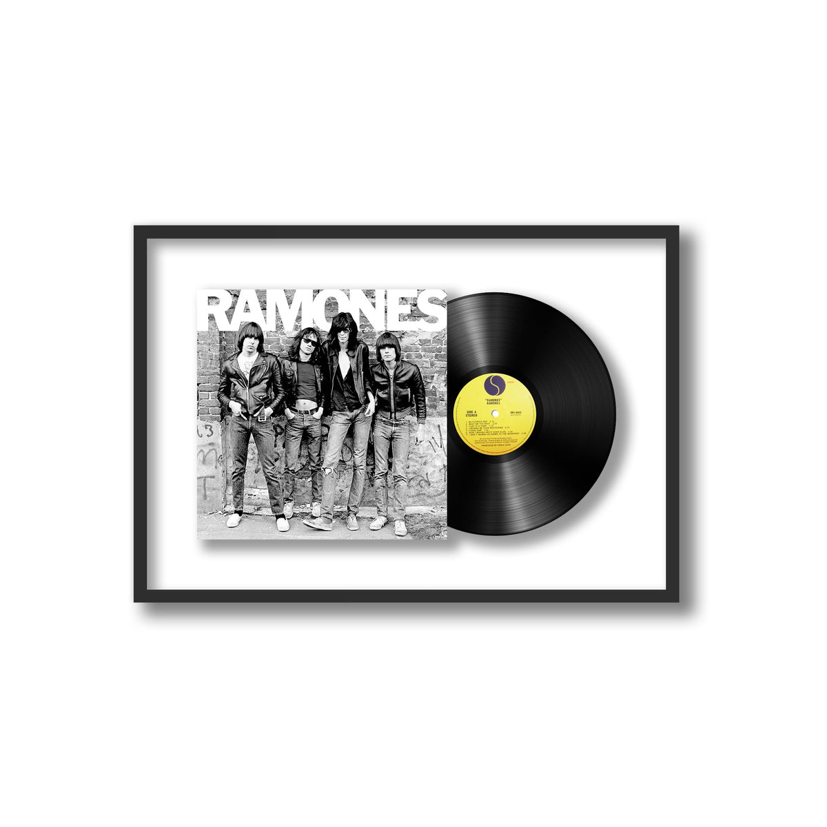 Ramones - Ramones - Framed Vinyl Record