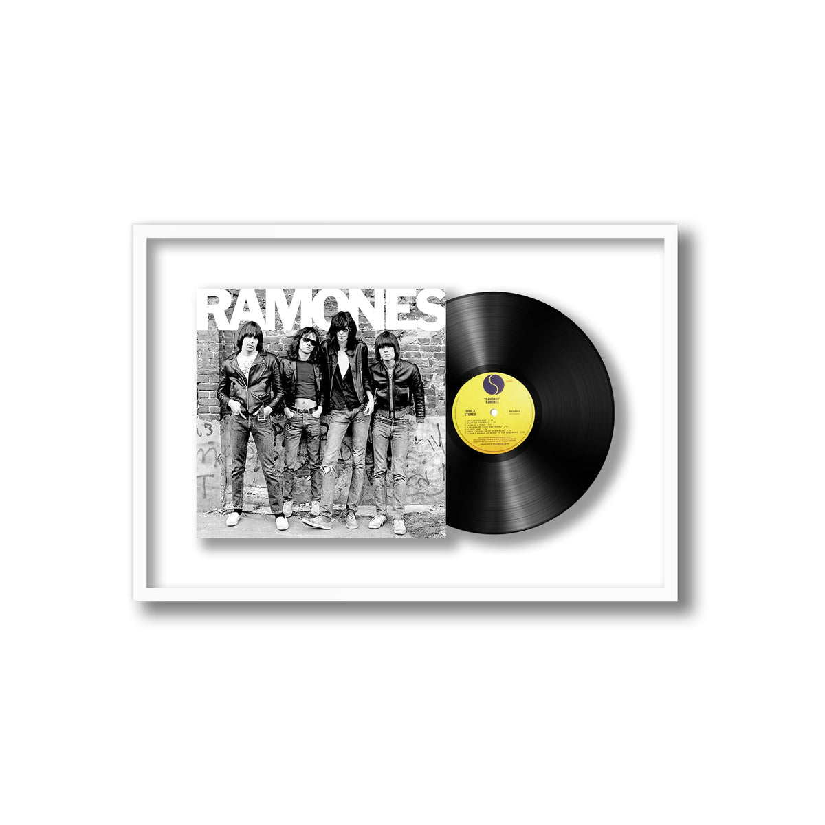 Ramones - Ramones - Framed Vinyl Record