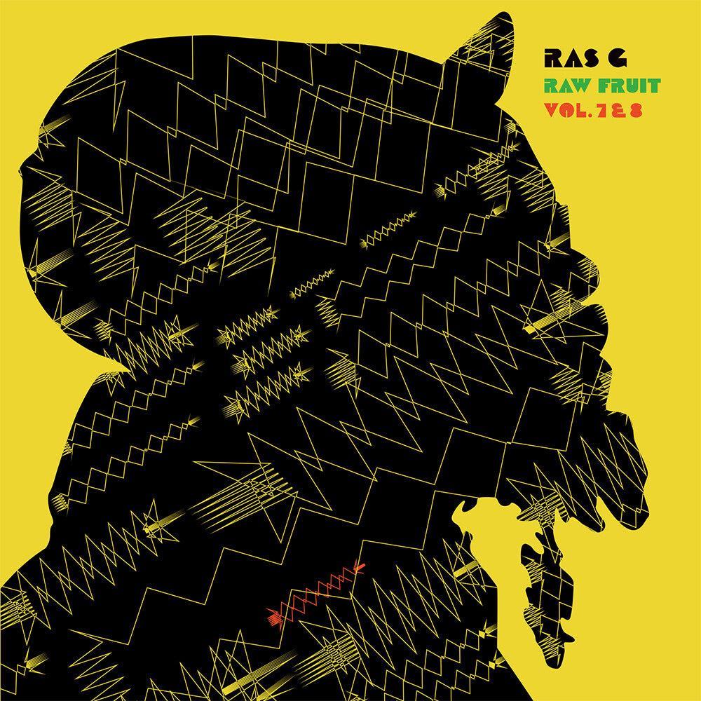Ras G – Raw Fruit Vol. 7 & 8 (Yellowjacket Fleck Splatter 2-LP Vinyl) Vinyl Record