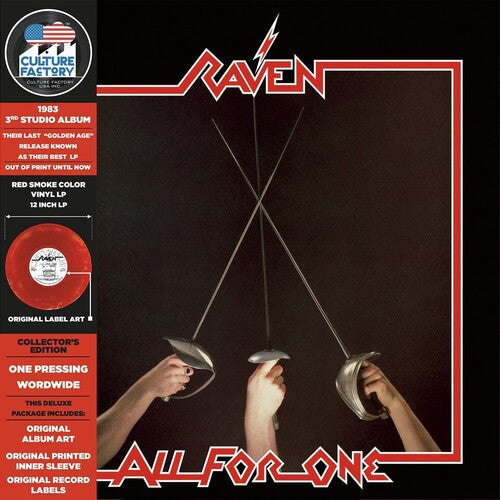 All For One (Colored Vinyl, Red & Black Smoke) Vinyl Record