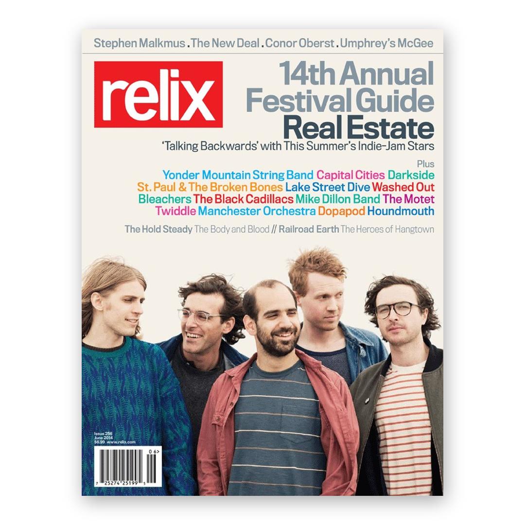 Real Estate - June 2014 Relix Issue Magazine