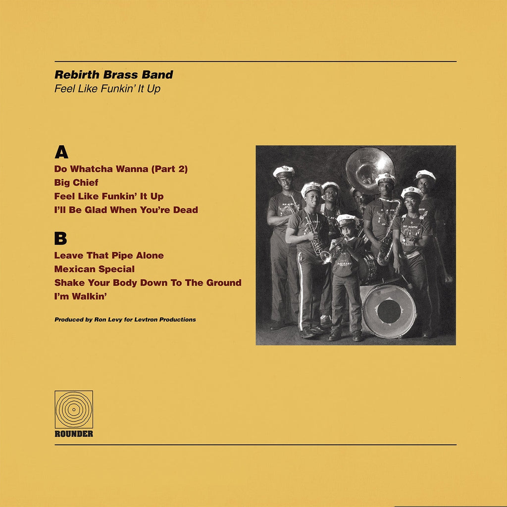 Rebirth Brass Band – Feel Like Funkin' It Up (Colored LP Vinyl) Vinyl Record