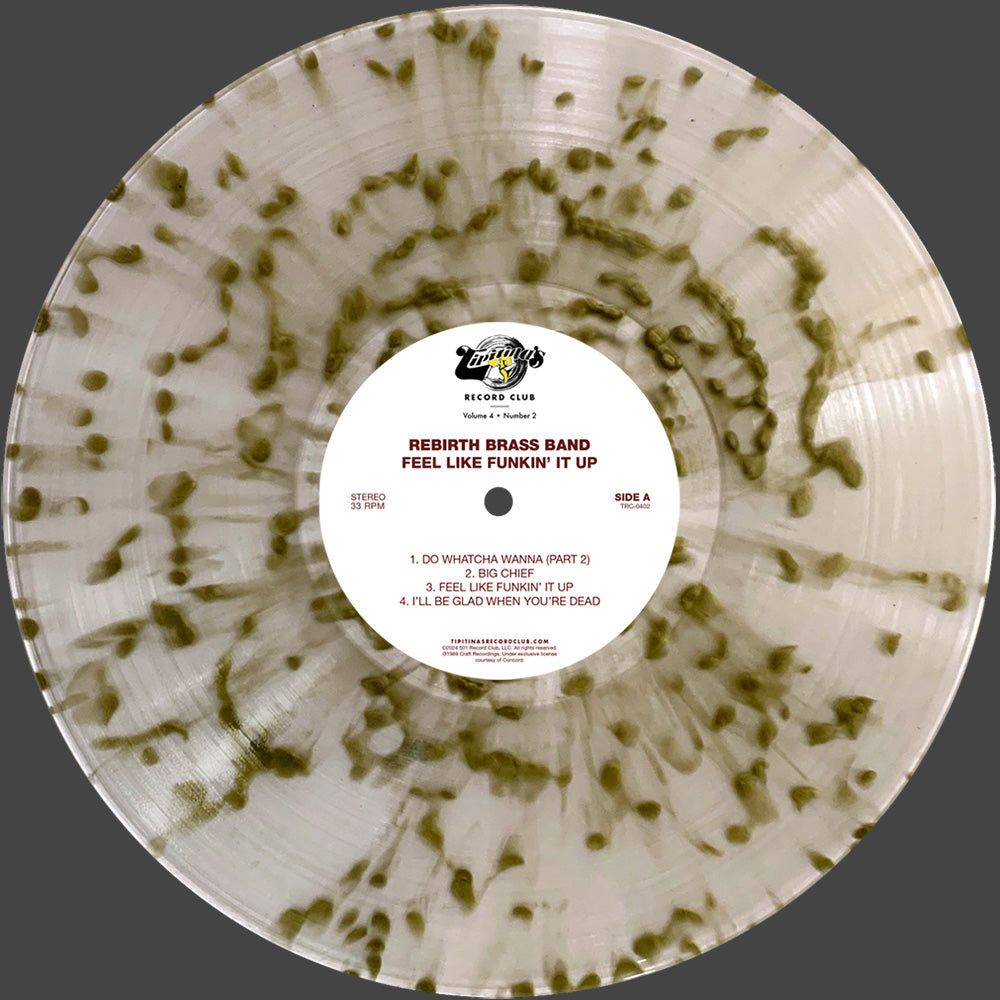 Rebirth Brass Band – Feel Like Funkin' It Up (Colored LP Vinyl) Vinyl Record