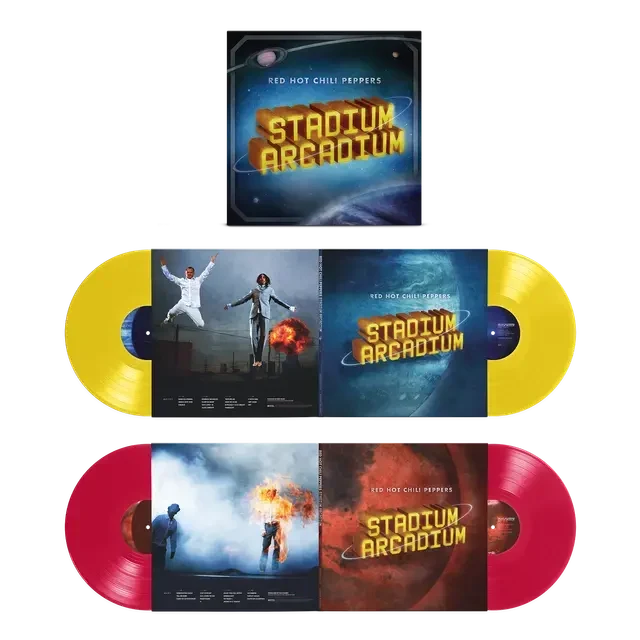 Red Hot Chili Peppers – Stadium Arcadium: 20th Anniversary Limited Edition (Canary Yellow & Apple Red 4-LP Vinyl) Vinyl Record