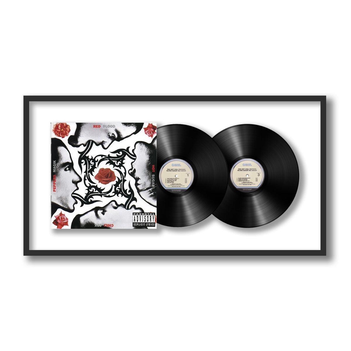 Red Hot Chili Peppers - Blood Sugar Sex Magik - Framed Vinyl Record