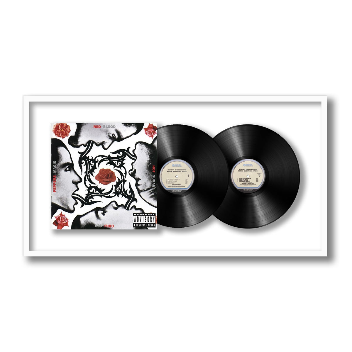 Red Hot Chili Peppers - Blood Sugar Sex Magik - Framed Vinyl Record