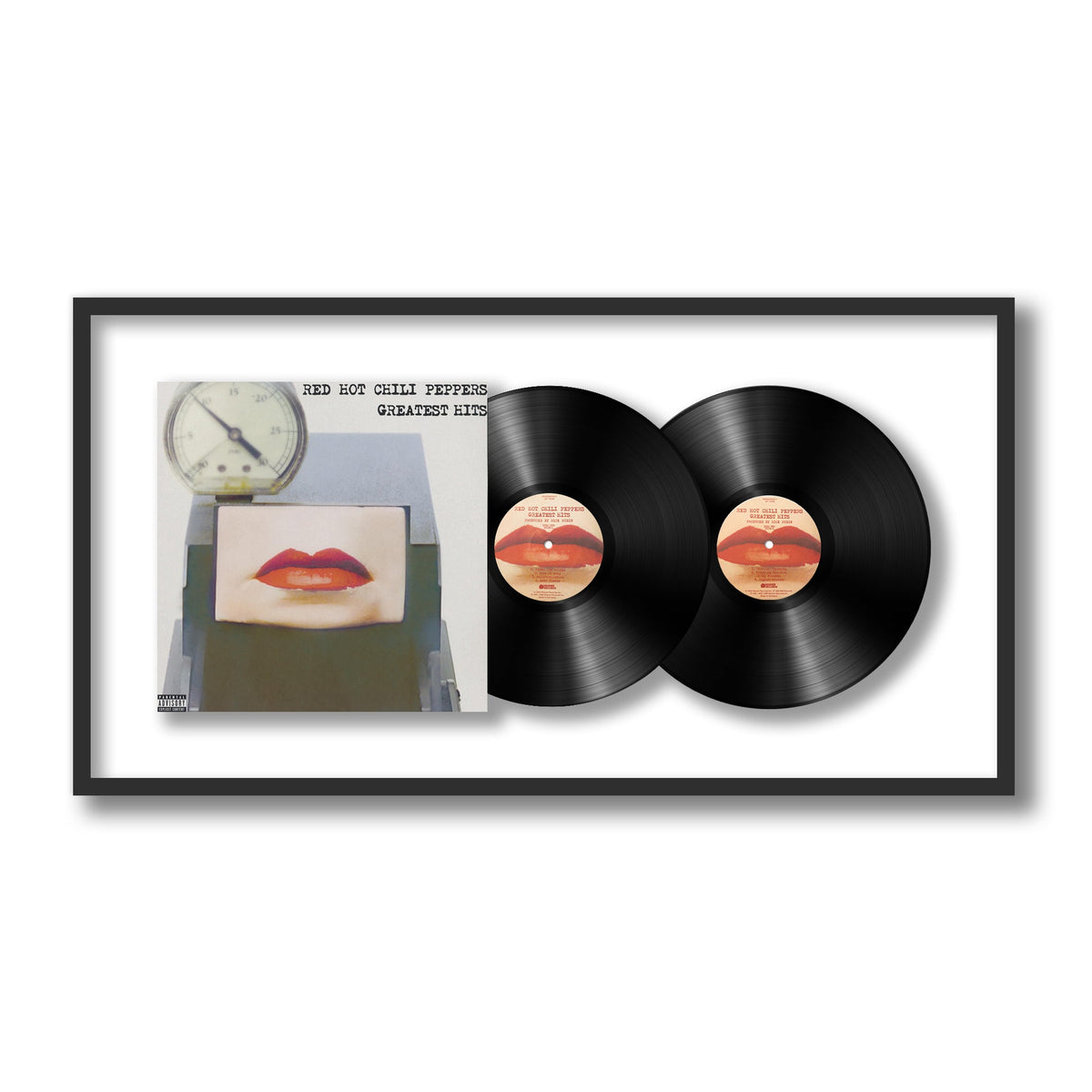 Red Hot Chili Peppers - Greatest Hits - Framed Vinyl Record