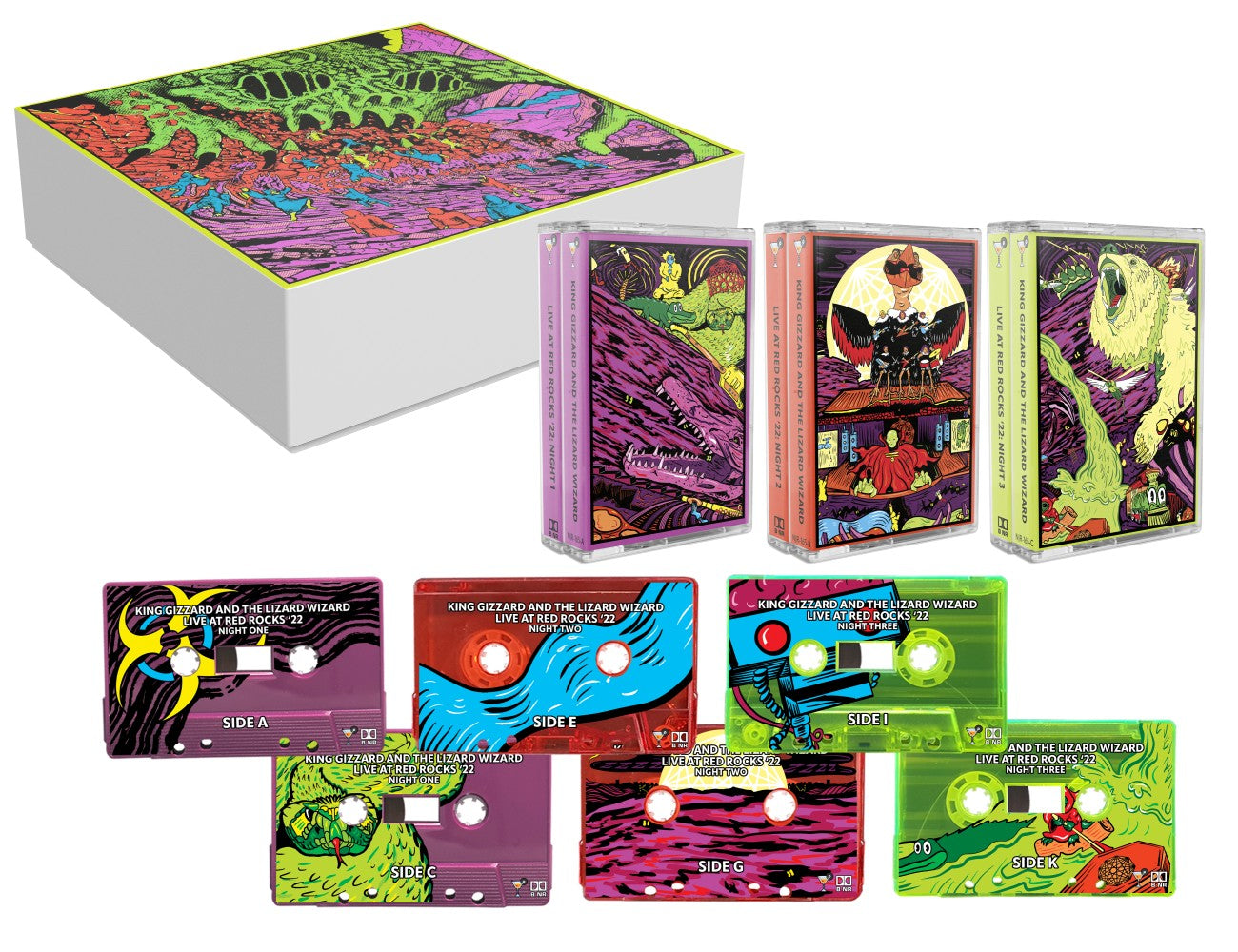 Live at Red Rocks '22 - Casette Tape Boxset
