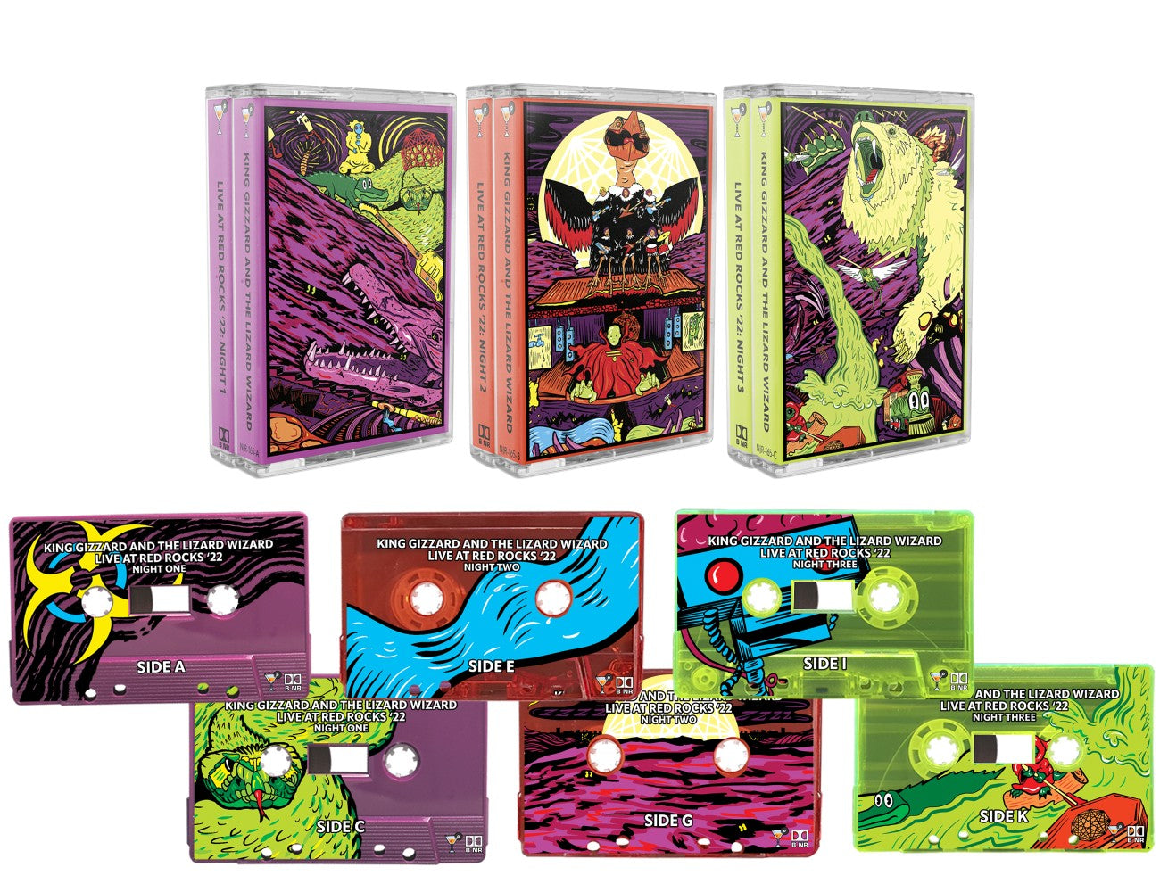 Live at Red Rocks '22 - Casette Tape Bundle